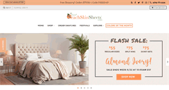 Desktop Screenshot of peachskinsheets.com